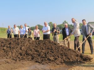 Meriter Pioneer Community Hospital Board Groundbreaking in Lyon County Iowa