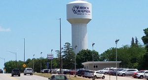 Rock Rapids water tower