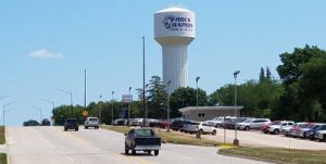 Rock Rapids water tower